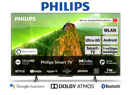 Philips 4K Ultra HD Ambilight LED-TV 60Hz
