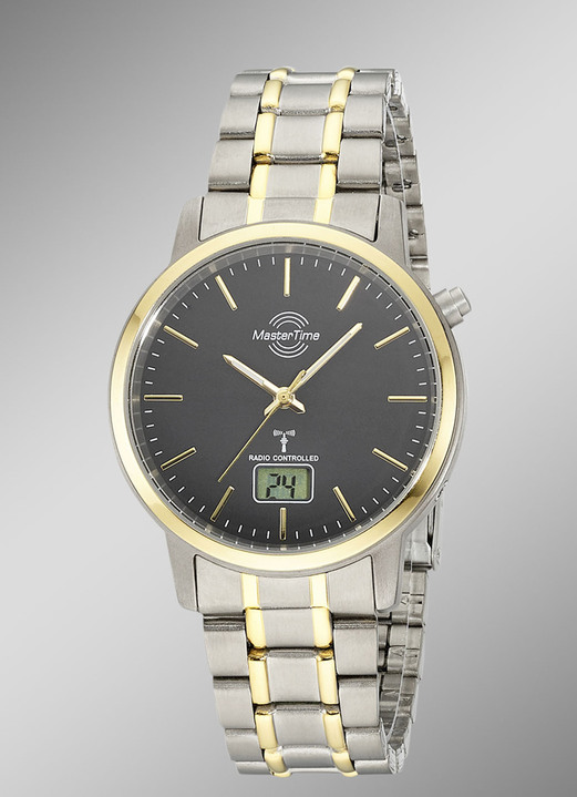 - Master Time radiogestuurd herenhorloge, in Farbe  Ansicht 1