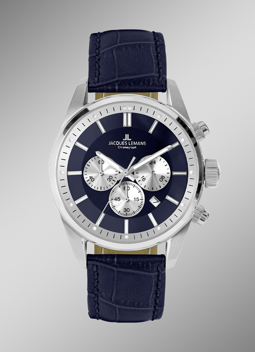- Herenhorloge van Jacques Lemans 42-6.1B, in Farbe  Ansicht 1