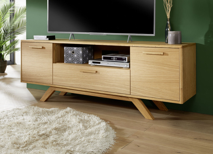 TV- & Hifi-Möbel - TV-Longboard, in Farbe EICHE