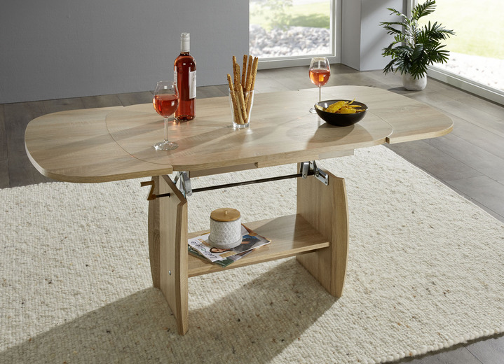 Salontafels - Verfijnde salontafel met 2 geweldige functies, in Farbe EICHE SONOMA Ansicht 1