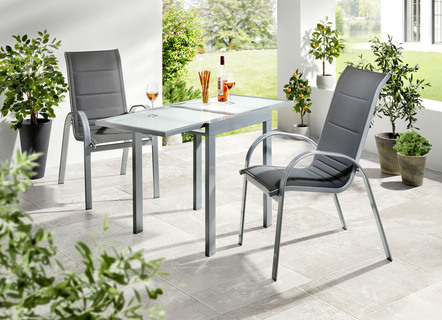 Balkonmeubel Amalfi Deluxe met aluminium frame