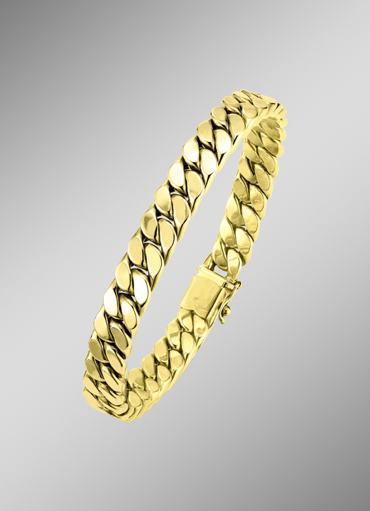 Armbanden - Elegante schakelarmband met bakslot, in Farbe  Ansicht 1