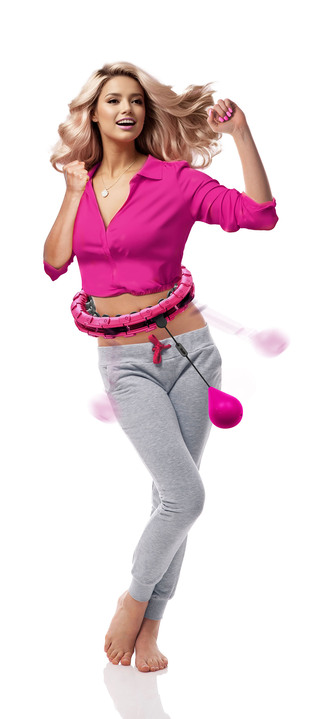 Fitness - hoelahoep, in Farbe PINK Ansicht 1