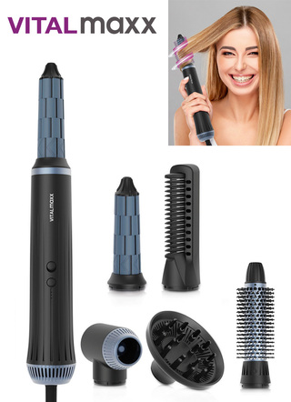 Air Curler Plus met 6 verschillende opzetstukken