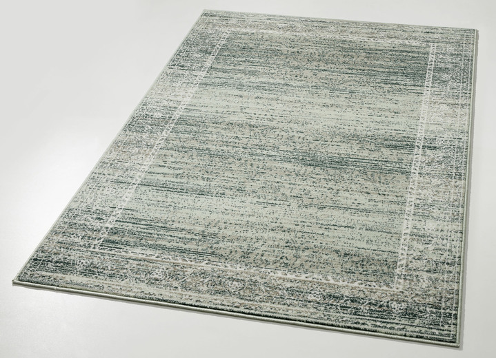 Modern - Geweven bruggen en tapijten met een geweldig design, in Größe 111 (Brug, 60 x 110 cm) bis 288 (Tapijt, 240 x 330 cm), in Farbe GRÜN Ansicht 1