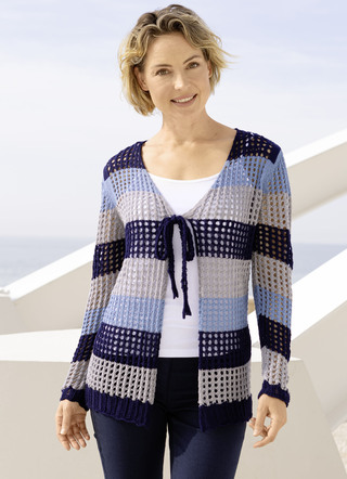 Cardigan met een edele, subtiele glans