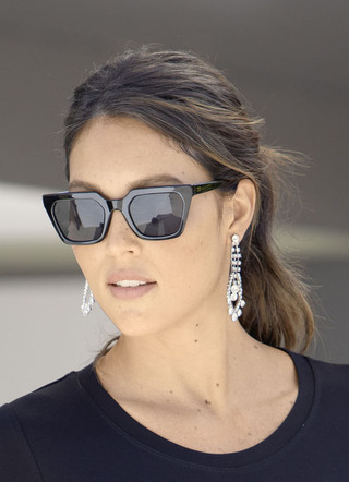 Strass oorbellen