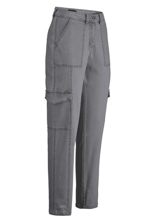 Enkellange cargojeans