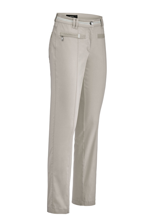 Broeken - Uitgebreid vervaardigde broek Broeken - Uitgebreid vervaardigde broek, in Größe 017 bis 052, in Farbe ZAND