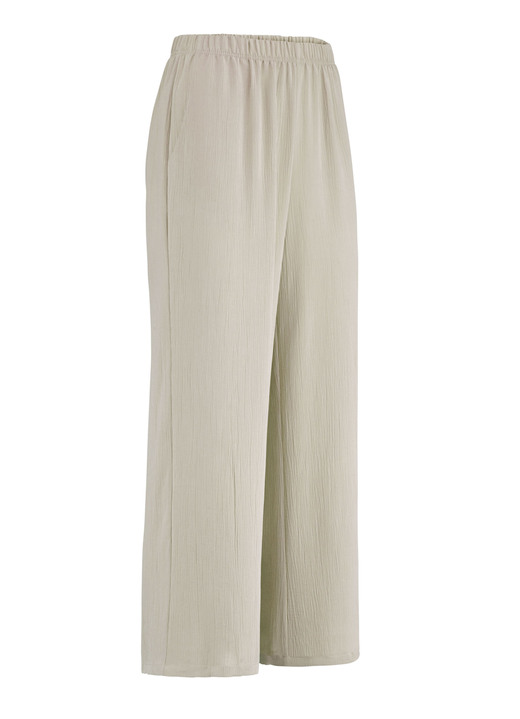 Broeken met elastische band - 7/8 broek in een comfortabele wijdte Broeken met elastische band - 7/8 broek in een comfortabele wijdte, in Größe 018 bis 052, in Farbe BEIGE