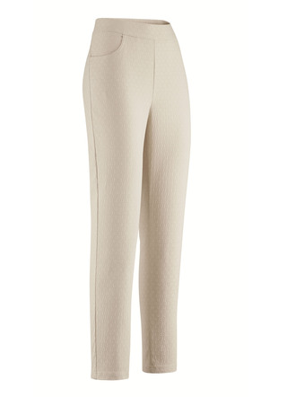 Enkellange broek in comfortabel pull-on-model