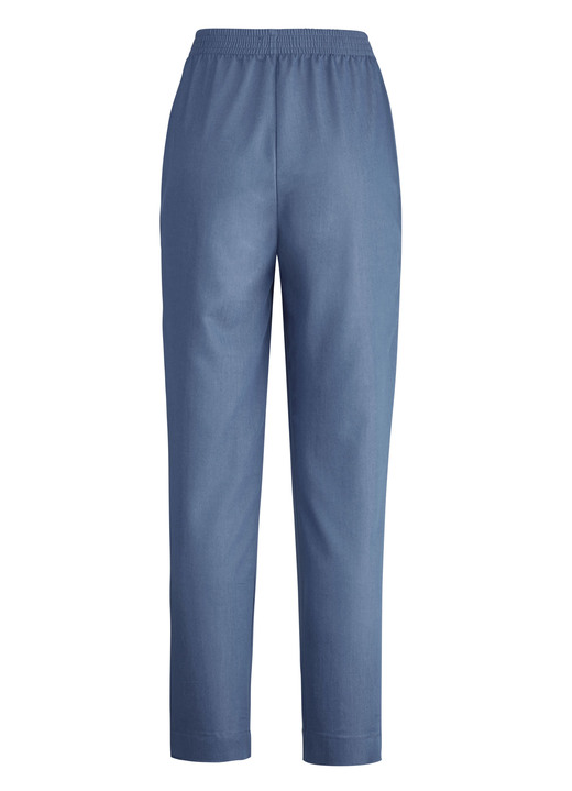 Broeken met elastische band - Broek in jeans-look, in Größe 018 bis 052, in Farbe JEANSBLAUW Ansicht 1