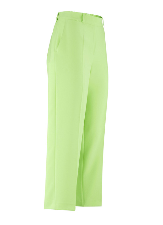 Broeken met elastische band - Broek met elastische tailleband aan de achterkant Broeken met elastische band - Broek met elastische tailleband aan de achterkant, in Größe 018 bis 054, in Farbe KIWI