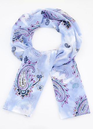Sjaal met paisley design