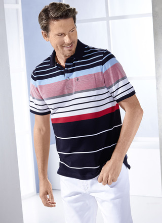 Poloshirt met borstzak