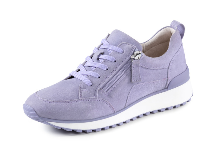 Instappers & veterschoenen - Caprice, trendy damessneakers, breedte G, met uitneembaar voetbed, in Größe 036 bis 042, in Farbe FLIEDER Ansicht 1