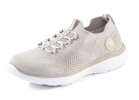 Rieker, lichtgewicht damessneakers, breedte G, met MemoSoft textiel binnenzool
