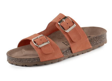 ELENA EDEN Pantolette aus weichem Veloursleder