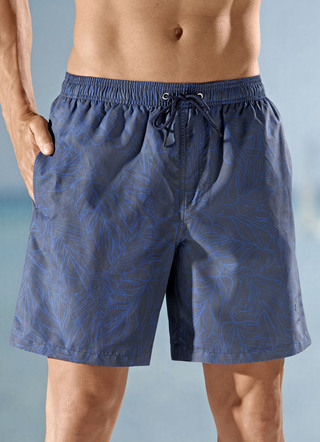 Zwemshort, langer model, microvezel