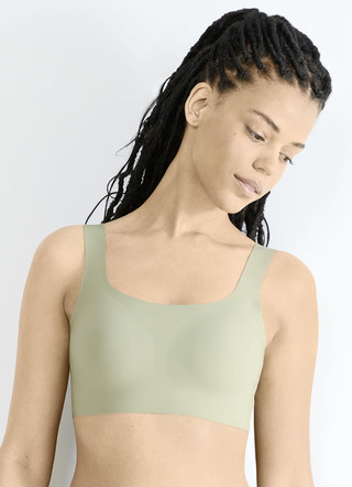 Heerlijk comfortabele bustier van Sloggi ZERO Feel 2.0