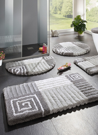 Badkamerset met antislip achterkant