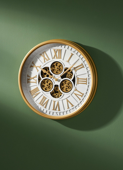 Horloge met zichtbare tandwielen outlet