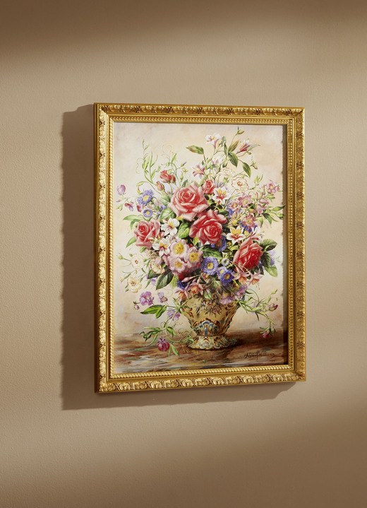 Bloemen - Canvasfoto van hoge kwaliteit, in Farbe BUNT