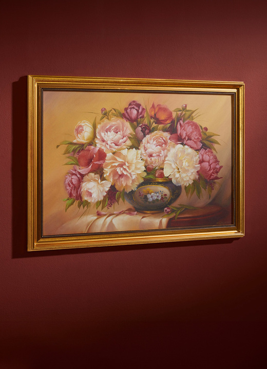 Bloemen - Afbeelding Kleurrijke rozen van Petrovitch Dvoretskiy, in Farbe ROSA-WEISS