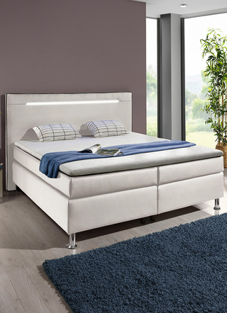 Boxspringbed met ledverlichting