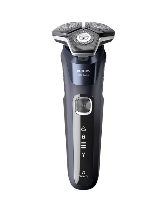 - Philips Scheerapparaat S5885/25 Serie 5000, in Farbe BLAUW-GRIJS