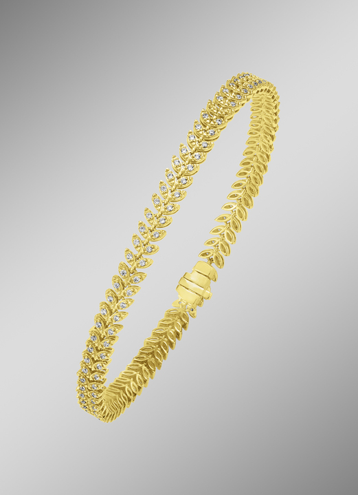 Armbanden - Hoogwaardige armband met 148 diamanten, in Farbe  Ansicht 1