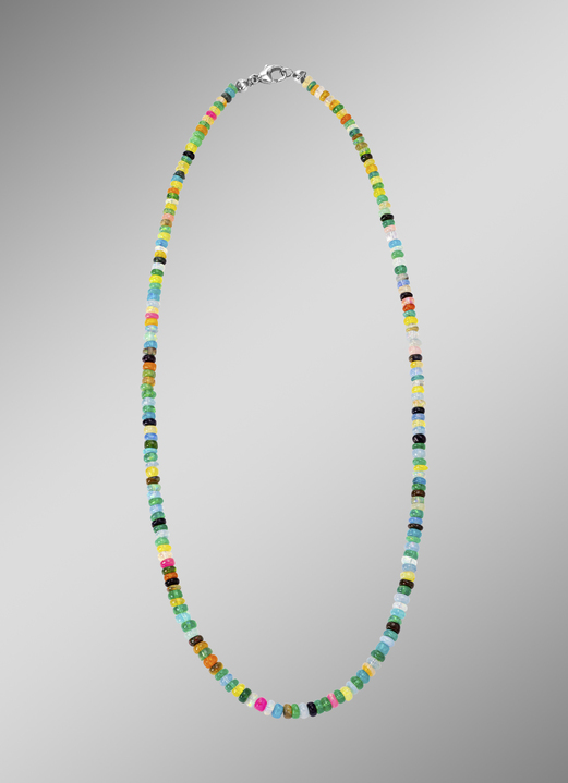 Halskettingen - Ketting met multikristal opaal, in Farbe  Ansicht 1