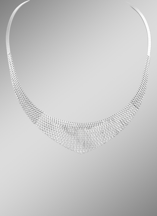 Ohrschmuck - Omega-Collier, in Farbe  Ansicht 1