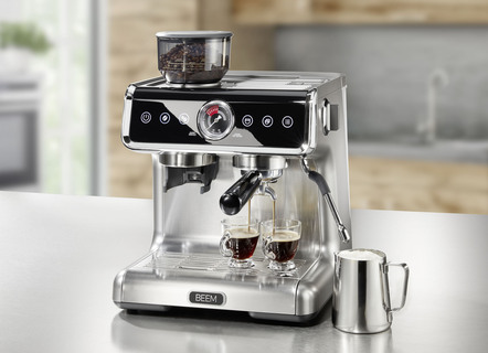BEEM espressomachine met hoogwaardige molen