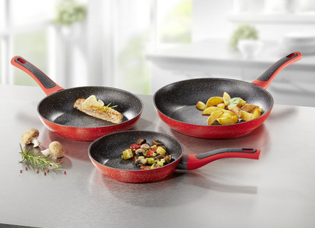 Pannenset, 3-delig.