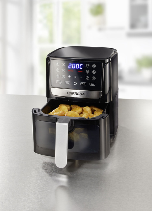 Hetelucht friteuses - Digitale heteluchtfriteuse, in Farbe ZWART-ZILVER Ansicht 1