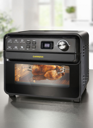 Carrera heteluchtoven - vervangt oven en frituurpan