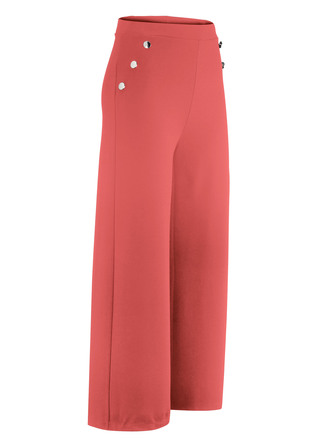 Culotte met decoratieve knopen