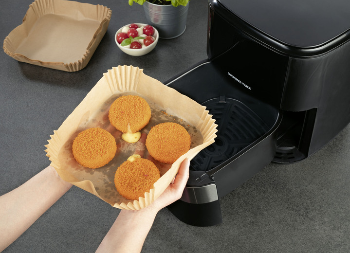 Accessoires - Bakpapieren kommen, set van 100, in Farbe BRAUN, in Ausführung für 3-4 Liter Ansicht 1