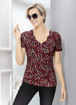 Shirt met interessante inkjetprint