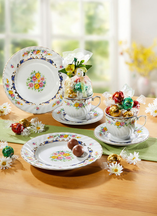 Gedeck-Set Blüten, 3-tlg.