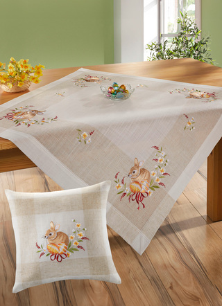 Tafel- en kamerdecoratie in linnenlook