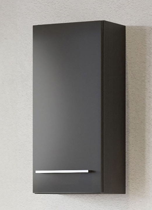 Badkamermeubels - Badkamermeubelserie met soft close-functie, in Farbe GRAU, in Ausführung Hangkast, 1 deur Ansicht 1