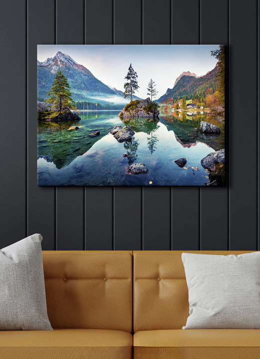 Landschap  - Canvasfoto van hoge kwaliteit, in Farbe BUNT, in Ausführung Maße: B60xH45xT1,8cm Ansicht 1