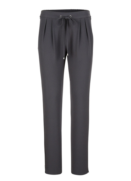 SALE % - Broek in joggingstijl, in Größe 019 bis 052, in Farbe DUNKELGRAU Ansicht 1