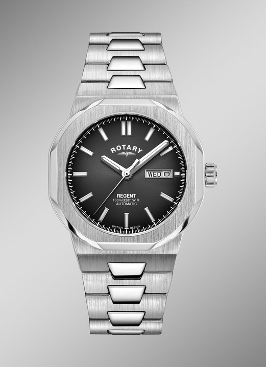 - Automatisch herenhorloge met H-schakelband, in Farbe  Ansicht 1
