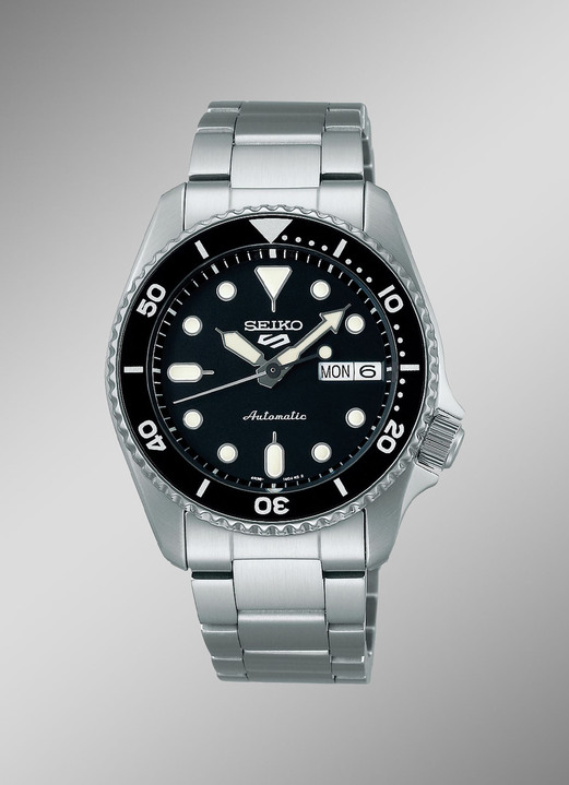 Mechanische horloges / Automatische horloges - Automatisch herenhorloge Seiko 5 Sports, in Farbe  Ansicht 1