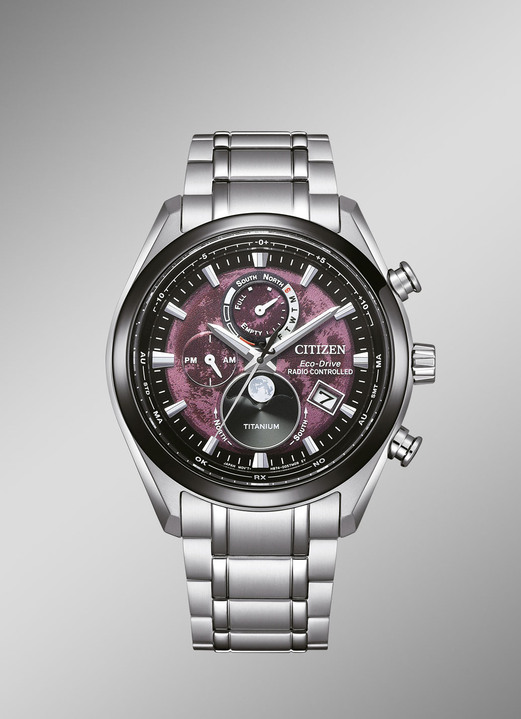 Funkuhren/Solaruhren - Funk-Solar-Herrenuhr, in Farbe  Ansicht 1