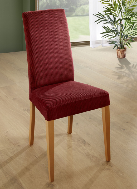 Stoelen & zitbanken - Eetgroep, in Farbe BEUK ROOD, in Ausführung Stoelen, set van 2 Ansicht 1
